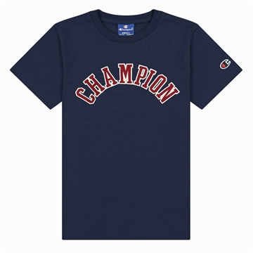 Champion T-shirt Crewneck Navy Varsity
